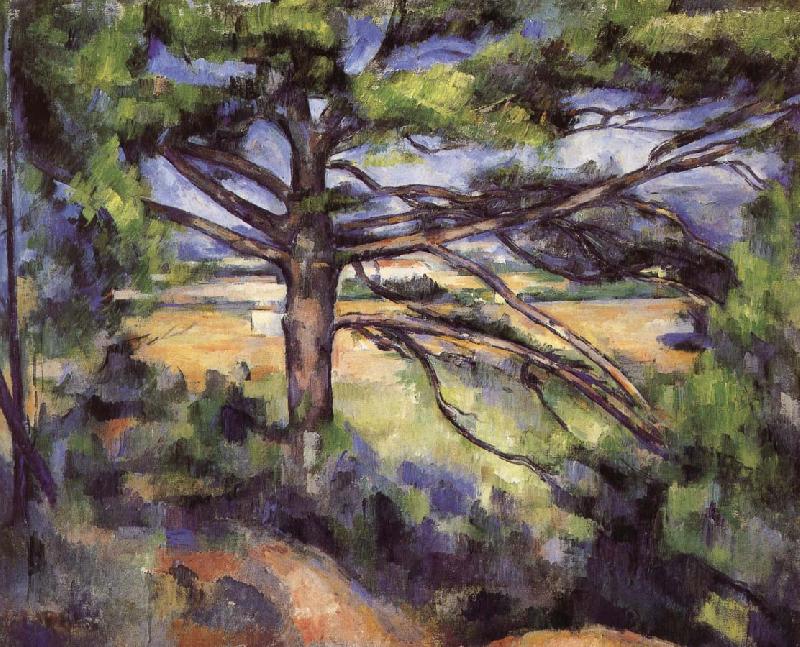Paul Cezanne pine Norge oil painting art